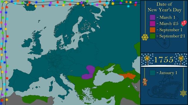 История Нового года (New Year's Day) в Европе смотреть онлайн