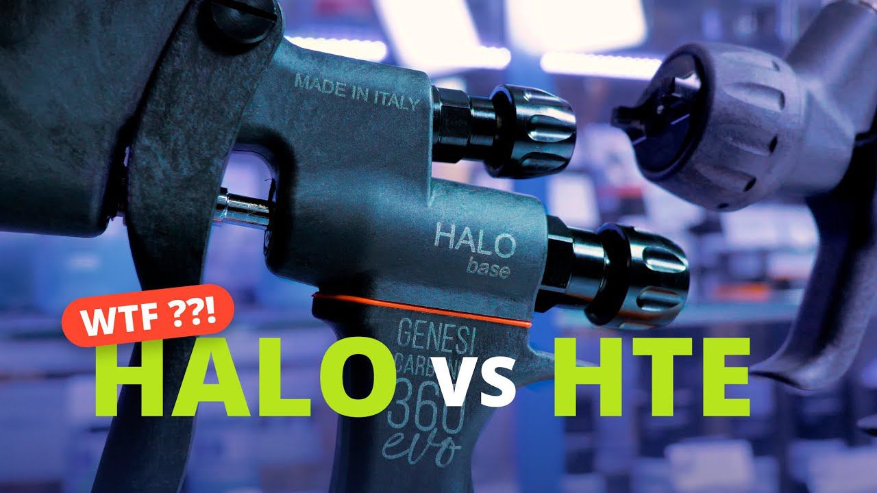 HALO вмеcто HTE? Новая маркировка на краскопультах WALCOM / WALMEC смотреть онлайн