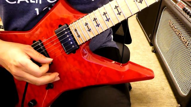 Schecter Jeff Loomis 'Cygnus' JLX 1 FR test video смотреть онлайн