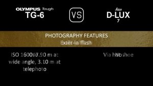 Olympus Tough TG-6 vs. Leica D-LUX 7: A Comparison of Specifications