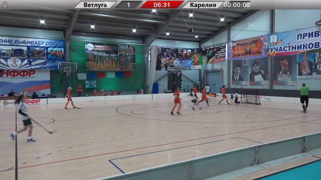 Первенство России среди юниорок (15-19 лет) Ветлуга - Сборная Карелии смотреть онлайн