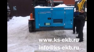 дизельный компрессор AIRMAN PDS 175 SC с осушкой
