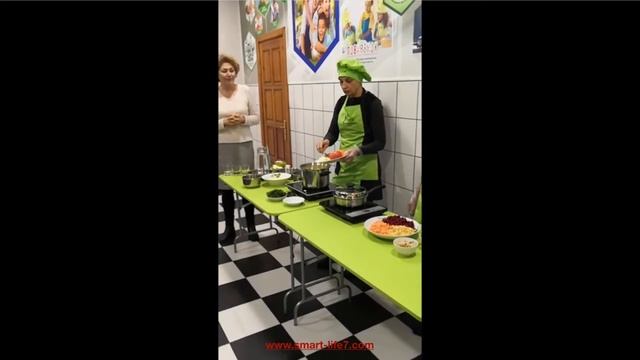 Кулинарный мастер класс от Студии современного развития Smart Life (www.smart-life7.com) смотреть онлайн