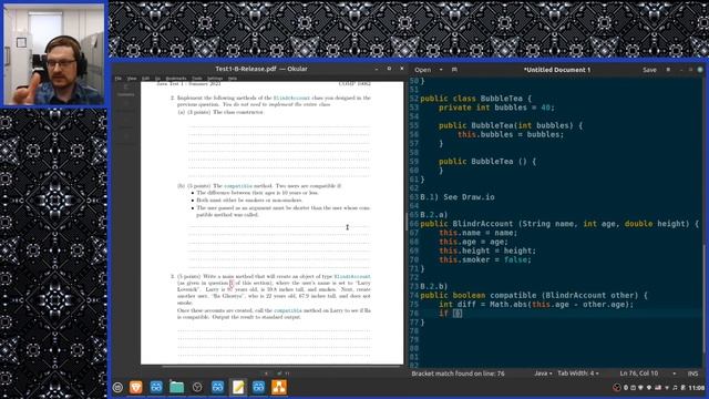 Java Test 1 Take-up смотреть онлайн