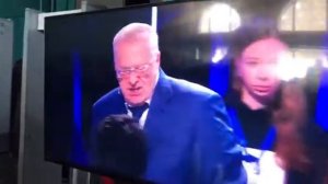 Жириновский против Собчак - отвратительная сука. Жириновский в своем репертуаре!