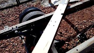 Рама Газель 6. Подгонка шаблона к швеллеру.