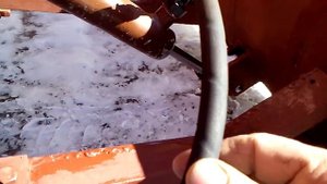 Уралец 220 самодельная лопата