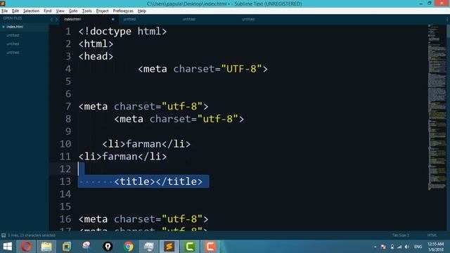 How to use Indentation in Sublime Text смотреть онлайн