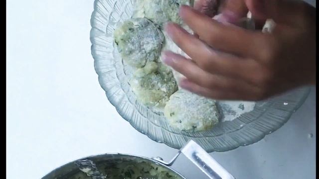 Картофельные зразы с зеленью. Быстро, просто, вкусно!!!!!