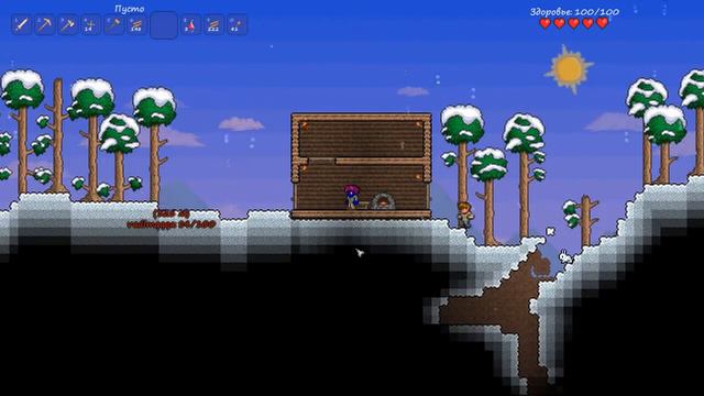 [Terraria] Let's Play #1 ПЕРВЫЙ ДЕНЬ смотреть онлайн