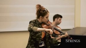 Lindsey Stirling  - The Arena / Acoustic performance for Strings Magazine /