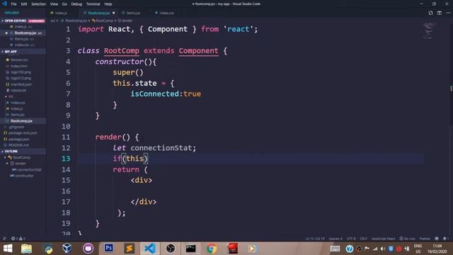ReactJS Tutorial - 12 - State (Practice)