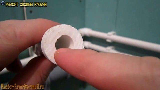 Качественная пайка полипропиленовых труб.  Взгляд изнутри