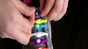 Силиконовые шнурки для зимней и летней обуви