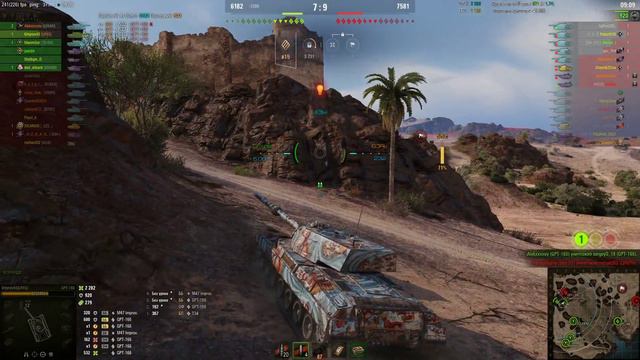 GPT-166 -Эль-Халлуф -Мастер,Основной калибр.