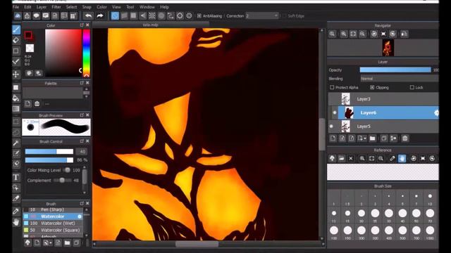 Skyrim - Fire atronach - SPEEDPAINT смотреть онлайн