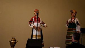 Катерина Макарова с  песней "Самовар".