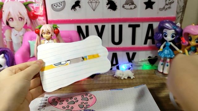 ЦВЕТНАЯ ВЕЧЕРИНКА с Едой ??? Тренд в Tik Tok ? Бумажные Сюрпризы ? Распаковка / Nyuta Play