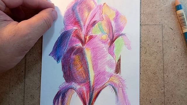 Рисование акварельными карандашами для детей. Зарисовки цветными карандашами. Рисование цветными карандашами. Рисуем цветными карандашами бабочку. Рисование цветными карандашами.