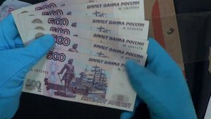 Молчаливая распаковка образцового письма с редкими банкнотами 500 рублей старых модификаций
