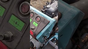 КМЗ-012 Т-012 ДВС Mitsubishi первый пуск на тракторе