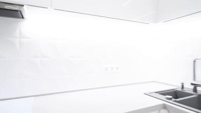 Кухня из крашеного МДФ. Project 58. Кухня под заказ смотреть онлайн