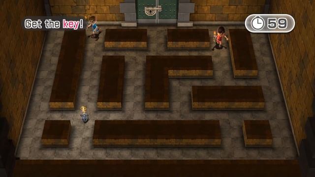 Wii Party Minigames - 4 Player All Sports Mini Games Battle смотреть онлайн