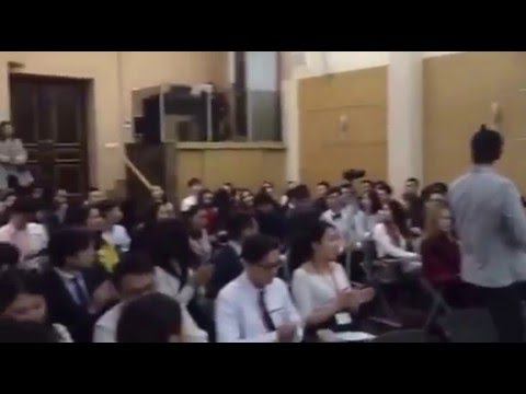 Деловая игра "Толкуй". Фрагмент награждения. Москва, 16 апреля 2016 года