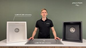 Новинка 2024: гранитная мойка LUMI от бренда Paulmark