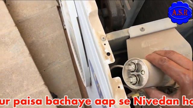 Split AC compressor not start fan motor work how check compressor capacitor faulty learn repairlear смотреть онлайн