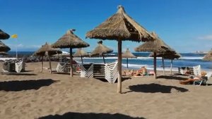 Тенерифе,, сегодня,  пляж Бобо, Плайя де лас Америкас