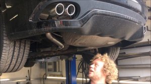 Maserati Gran Turismo - Remove rear silencers