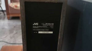 JVC Compact Component System CA DXU10 Working Vedio