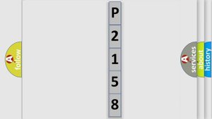 DTC Mercedes-Benz P2158 Short Explanation