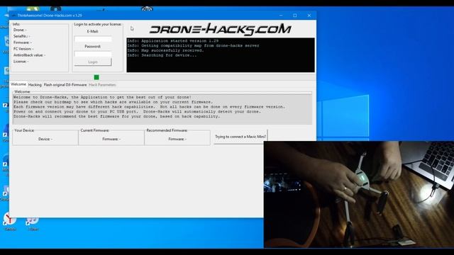 Dji Mini 3 Pro - отключаем полетные огни!!! смотреть онлайн