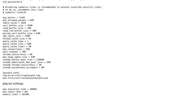 Dedicated server settings for Magento/large store смотреть онлайн