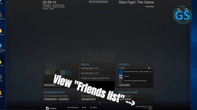 How to Invite FRIENDS & let them join to Stick Fight: The Game (Multiplayer Match) смотреть онлайн