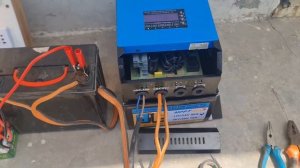 Sinko 80A MPPT Hybrid Solar Charge Controller testing on 1 solar panel Longi 375W