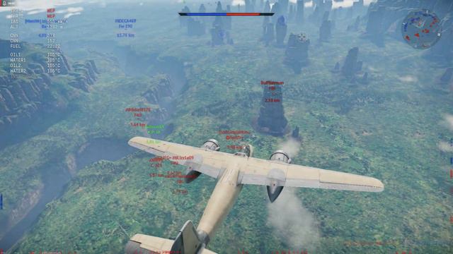 War Thunder Air RB -Ta 154 A-1 Uptier -You Wing I'll Ding! смотреть онлайн