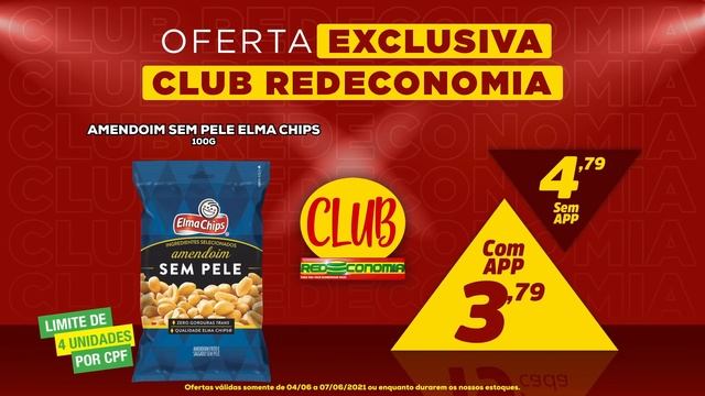 Ofertas aplicativo Club Redeconomia válidas 04 a 07/06/2021 ou enquanto durarem os nossos estoques смотреть онлайн