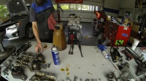 SUBARU FB20 SHORT BLOCK REPLACEMENT TIME LAPSE