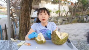 달콤한 두리안먹방  DURIAN Mukbang [4K]