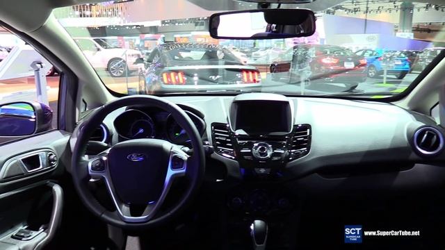 2016 Ford Fiesta Titanium - Exterior and Interior Walkaround - 2015 LA Auto Show смотреть онлайн