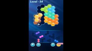 Block! Hexa Puzzle - Premium Hero Level 54 Gameplay