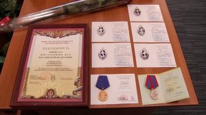 Сотрудники уголовного розыска празднуют 104-ю годовщину со Дня образования службы.