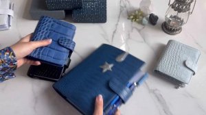 • Обзор органайзера "INDIGO" Filofax Pocket Croc Planner •