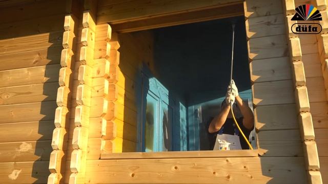 Краска для деревянных фасадов düfa Premium Wood flex