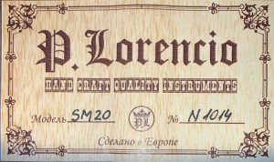 Гитара P.Lorencio SM-20 №1014 - Александра песня из к_ф Москва слезам не верит.
