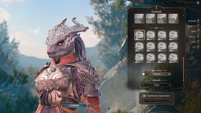 Female Dragonborn - Baldur's Gate 3 Character Creation Guide [No Mods, 4K]