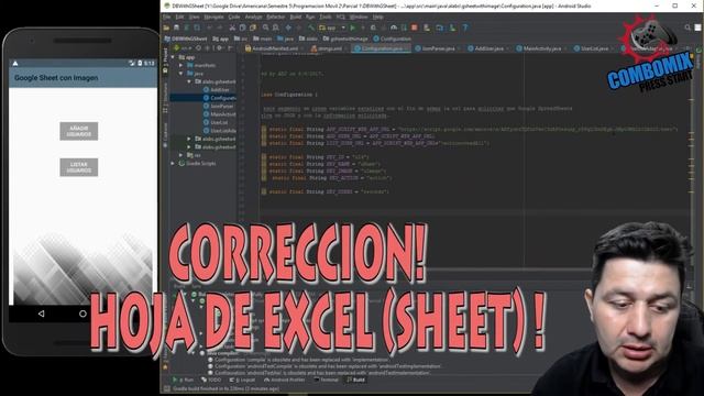 Android Studio, Conectar con Google Drive, Guardar datos e imagenes en Gooogle Sheets (codigo) смотреть онлайн
